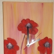Hodiny 20x60cm, krystalov hodinov strojek - prodno